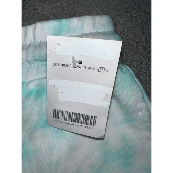 CareBears Shorts Womens Small Relaxed Mint Green Tie Dye Throwback Retro Fan - Picture 13 of 13